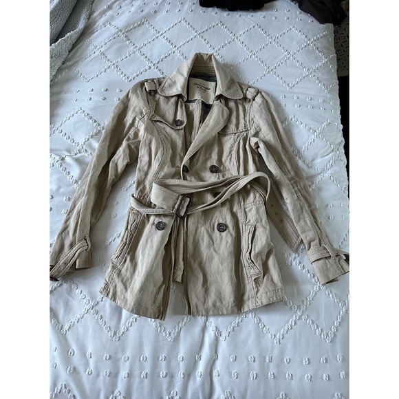 ANF Beige Coat - Picture 1 of 3